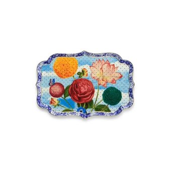 Pip-Studio-ROYAL-tray-26x18cm-gekleurde-bloemen-