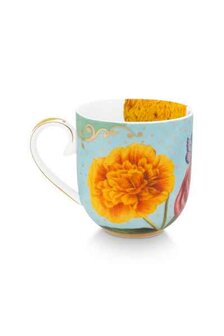 Pip-Studio-ROYAL-Flowers-mug-Small-beker-260ml-bloemen-51002075