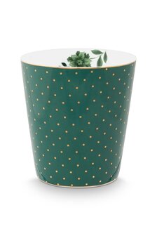 PIP-Studio-ROYAL-DOTS-gold-Green-beker-stippen-groen-51.002.432
