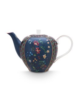PIP-Studio-theepot-BERRY-BLUES-1600ml-porselein-blauwe-bessen-groen-51.005.081