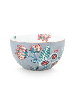 PIP_Studio-kom-bowl-small-12cm-FLOWER-FESTIVAL-Light-Blue-blauw-bloemen-goud-randje-51.003.188