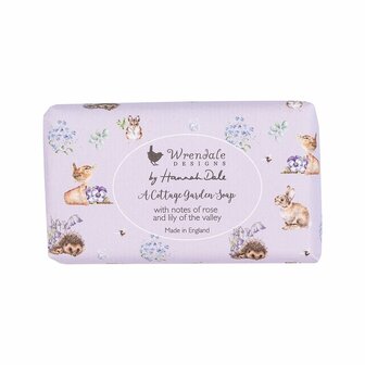 Wrendale_Designs-soap-bar-zeep-190gr-COTTAGE-GARDEN-Lilac
