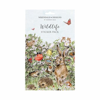 Wrendale-Designs-envelope-NATURE-STICKER-SET-stikkerset-5_vellen-design-Hannah_Dale-NSTICK001-