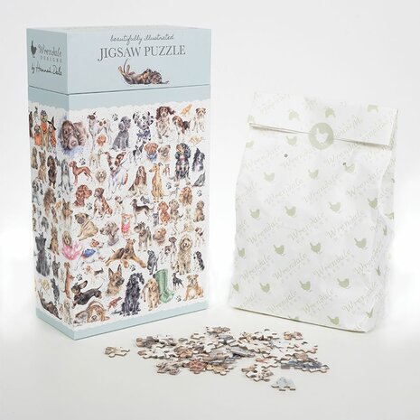 Wrendale-boxed-Jigsaw-puzzle-1000_pcs-A_DOG'S_LIFE-honden-PUZZLE002