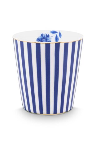 Pip-Studio-ROYAL-STRIPES-Blue-beker-donker-blauw-51.002.237