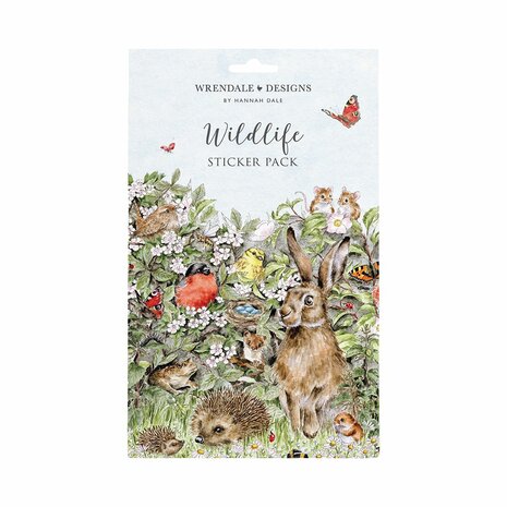 Wrendale-Designs-envelope-NATURE-STICKER-SET-stikkerset-5_vellen-design-Hannah_Dale-NSTICK001-