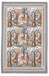 Ulster-Weavers-katoenen-theedoek-WILDWOOD-bedrukt-bruin-bomen-grijs-cotton-Tea_towel