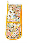 Ulster Weavers-dubbele-ovenhandschoen-double-oven glove-BEE_KEEPER-Bijen-bijenhouder-imker-honing-bloemen-7BKE03