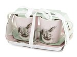 Pimpernel-WRENDALE-BATHTIME-pink-konijn-Rosie-roze-2bekers-Mug & Tray-set-designs-by-Hannah Dale-X0011659113
