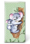 Papieren_zakdoekjes-KOALA'S-Paper+Design-195229-Koala-beer-in-boom-groen