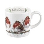 Royal-Worcester-beker-Wrendale-Designs-mug-ROCKIN-ROBINS-rockende-roodborstjes-310ml-MMPH5629-XSM