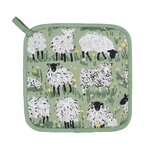 Ovenwant-pannenlap-pot_mat-Ulster_Weavers-WOOLLY-SHEEP-schapen-gras-groen-band-7WLSH062