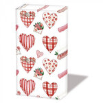 Papieren-zakdoekjes-tissue-paper-handkerchief-LOVELY-HEARTS-rode-versierde-hartjes-envelopjes-Ambiente-122197454