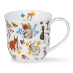 Cumbrae-Wildwood-mug-beker-fox-DUNOON-fine-bone-China-450ml-design-Jan-Fern