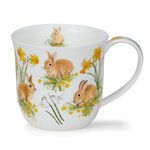 Cumbrae-BUNNIES-mug-beker-DUNOON-fine-bone-China-450ml-konijnen-design-Richard-Partis