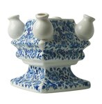 Heinen-Delftware-stapelgekte-tulpenvaas-SIERLIJKE-BLOEM-bodem-blauw-16cm-keramiek-D0386_3