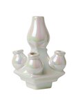 Heinen-Delftware-stapelgekte-tulpenvaasje-PARELMOER-Top-glanzend-wit-17cm-keramiek-D0726_1-