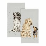 Papieren-zakdoekjes-tissue-Wrendale-Designs-DOG-FIRST_DATES-honden-Golden_Retriever-Teckel-Cocker_Spaniel-TIS009