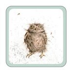 Wrendale-Owl-coaster-8873-onderzetters-kunststof-kurk-bosdieren-uil-X0010216873-