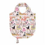 Ulster-Weavers-packable-bag-oprolbare-boodschappentas-kunststof-Cool-Cats-poserende-katten-647clct