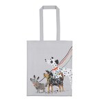 Ulster_Weavers-PVC-medium-shopper-schoudertas-Lange_Hengsel-tas-DOG_DAYS-gevoerd-binnenvak-rits-honden-aan-uitlaatlijn-riem-5DO