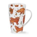 Dunoon-XL-beker-HEELAN-COOS-Schotse-hooglander-jongen-kalf-Distel-design-Cherry_Denman-600ml