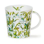 DUNOON-beker-mug-Lomond-PRIMAVERA-Snowdrop-white-flowers-wit-groen-320ml-design-Michèle_Aubourg-Lo.Prim.sn