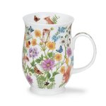 Dunoon-beker-mok-mug-Becher-Suffolk-HIDDEN-GARDEN-Buttercup-boterbloem-Squirrel-Eekhoorn-veldbloemen-design-Jane Fern-