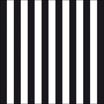 Ambiente-papieren-servetten-STRIPES-Black-zwart-wit-gestreept-lunch-diner-33x33cm