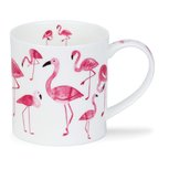 ORKNEY beker PRETTY IN PINK 350ml Flamingo's by Rebecca Hogg ORKNEY beker PRETTY IN PINK 350ml Flamingo's by Rebecca Hogg