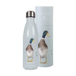 WRENDALE Waterfles metaal DUCK Bosdieren Eend 500ml WRENDALE Waterfles metaal DUCK Bosdieren Eend 500ml