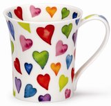 Beker Jura WARM HEARTS gekleurde harten