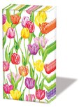Papieren zakdoekjes AB p/10 MAGIC TULIPS Tulpen
