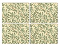 WILLOW BOUGH Green Placemats 40x30cm s/4 wilgentakken WILLOW BOUGH Green Placemats 40x30cm s/4 wilgentakken