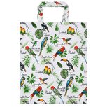 UW PVC Boodschappentas TROPICAL BIRDS by MF Tropische  Vogels UW PVC Boodschappentas TROPICAL BIRDS by MF Tropische  Vogels