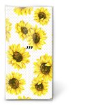 Papieren zakdoekjes HANKY P+D p/10 SUNFLOWER GARDEN Zonnebloemen geel