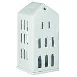 Raeder Light House HIPPED ROOF biscuit porselein huis met schilddak