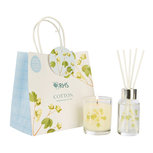 Giftbag RHS COTTON Geurstokjes en -kaars van Wax Lyrical Katoen Giftbag RHS COTTON Geurstokjes en -kaars van Wax Lyrical Katoen
