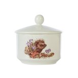 Wrendale geurkaars in porselein en deksel WOODLAND COLL Hedgehog egel 32 hrs Wrendale geurkaars in porselein en deksel WOODLAND COLL Hedgehog egel 32 hrs