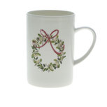 Timeless Kerstbeker 0,33 ltr MERRY CHRISTMAS Mistletoe krans Timeless Kerstbeker 0,33 ltr MERRY CHRISTMAS Mistletoe krans