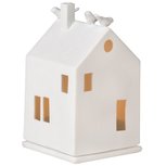 Raeder Light house BIRDHOUSE van biscuit porselein 13cm