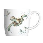 Royal Worcester beker mok SWIMMING SCHOOL Turtle serie WRENDALE zee Schildpad Royal Worcester beker mok SWIMMING SCHOOL Turtle serie WRENDALE zee Schildpad