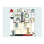 Sally Swannell placemat DOMESTIC GODDES serie WRENDALE Fornuis Sally Swannell placemat DOMESTIC GODDES serie WRENDALE Fornuis