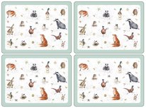 Pimpernel WRENDALE Placemats 40x30cm s/4 Bosdieren Pimpernel WRENDALE Placemats 40x30cm s/4 Bosdieren