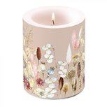 Ambiente Kaars Candle Big POTPOURRI 75hrs Droogbloemen
