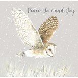 Wrendale 8 Luxury Christmas Cards THE SNOWY MEADOW Owl luxe Kerstkaarten vliegende Sneeuwuil Wrendale 8 Luxury Christmas Cards THE SNOWY MEADOW Owl luxe Kerstkaarten vliegende Sneeuwuil