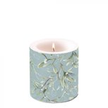 Ambiente Kaars Candle Small MISTLETOE ALL OVER 35hrs 