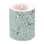 Ambiente Kaars Candle Big MISTLETOE ALL OVER 75hrs 