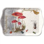 Ambiënte Tray FLY AGARIC and BEETLE 21x13cm Paddenstoelen en Kevers