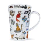 SHETLAND mug only 0,44L CATASTROPHE beker spelende katten